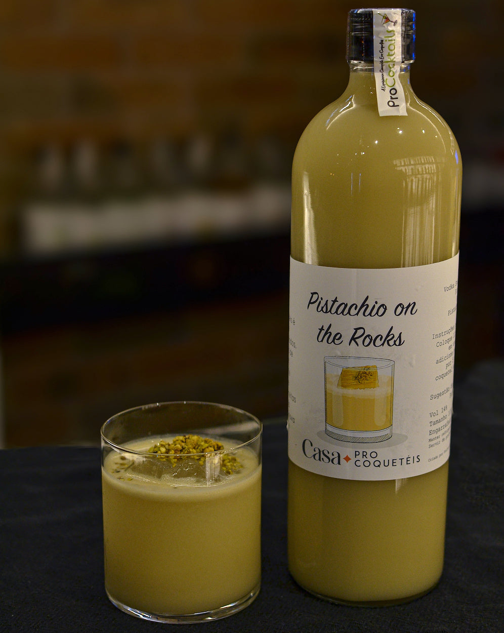 PISTACHIO ON THE ROCKS